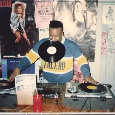 DJ archive photograph